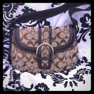 PRELOVED Coach Saddle Purse